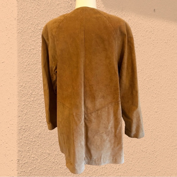 Vintage Danier leather suede jacket tan - Picture 5 of 8